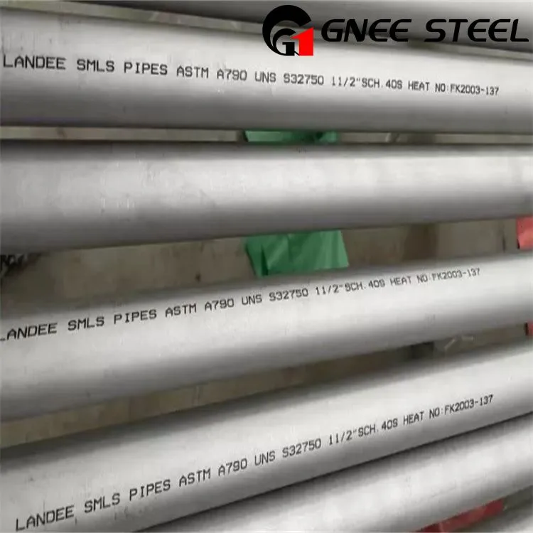 Σωλήνας χωρίς ραφή ASTM A790 UNS S32750 Duplex